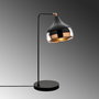 Opviq Lámpara de mesa Yıldo - 6896 Negro y cobre